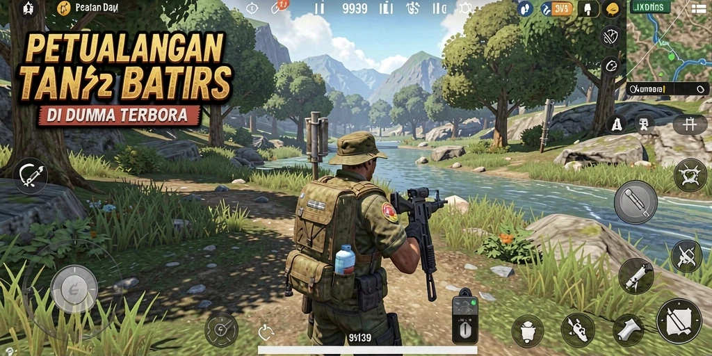 Tampilan menakjubkan dari gameplay Open World 9939.