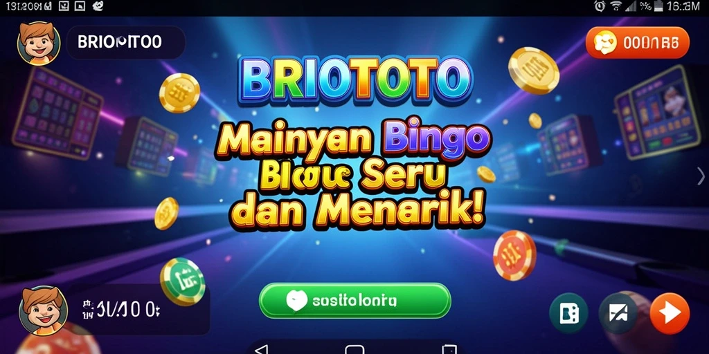 Tampilan gameplay menarik dari BRIOTOTO saat bermain Bingo
