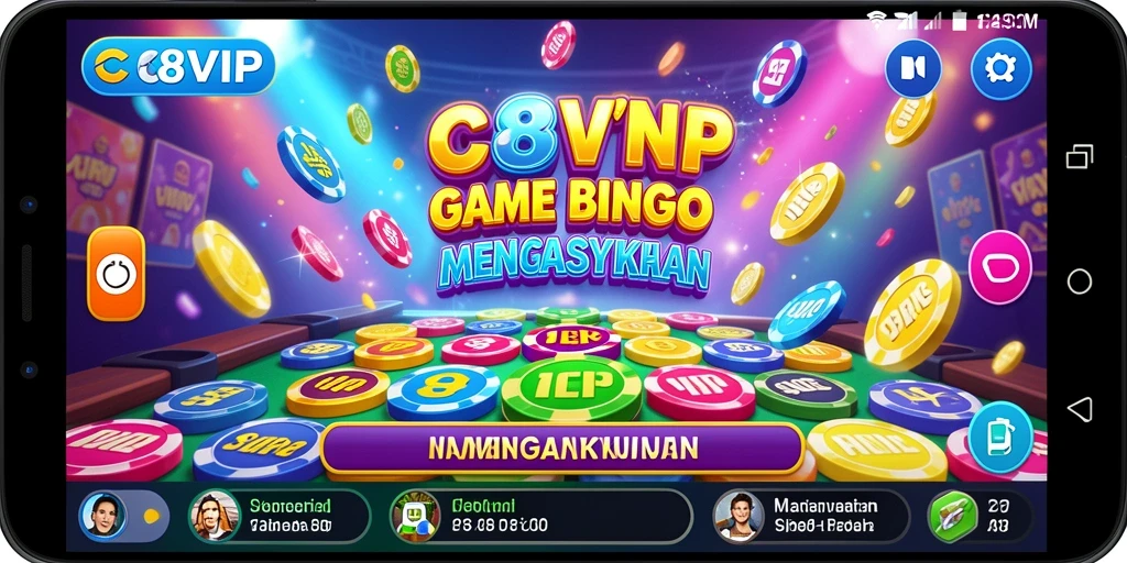 Tampilan gameplay C8VIP yang menarik dan mengasyikkan.