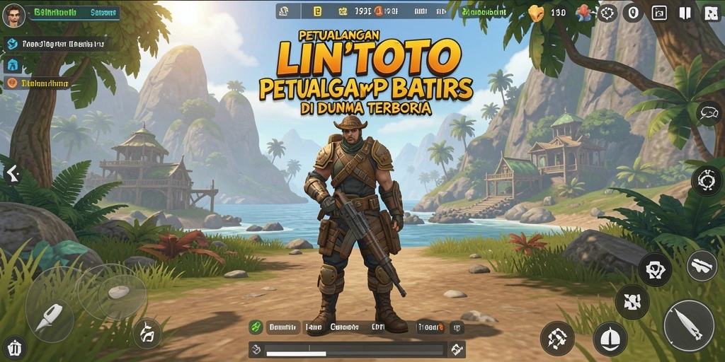 Tampilan gameplay menarik dalam dunia terbuka LINITOTO.