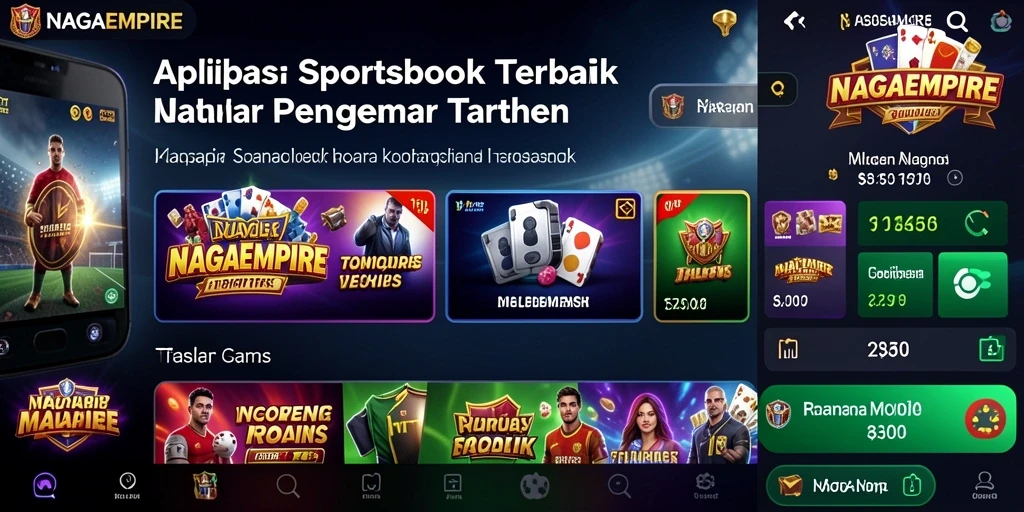 Tampilan menarik dari gameplay taruhan olahraga NAGAEMPIRE.