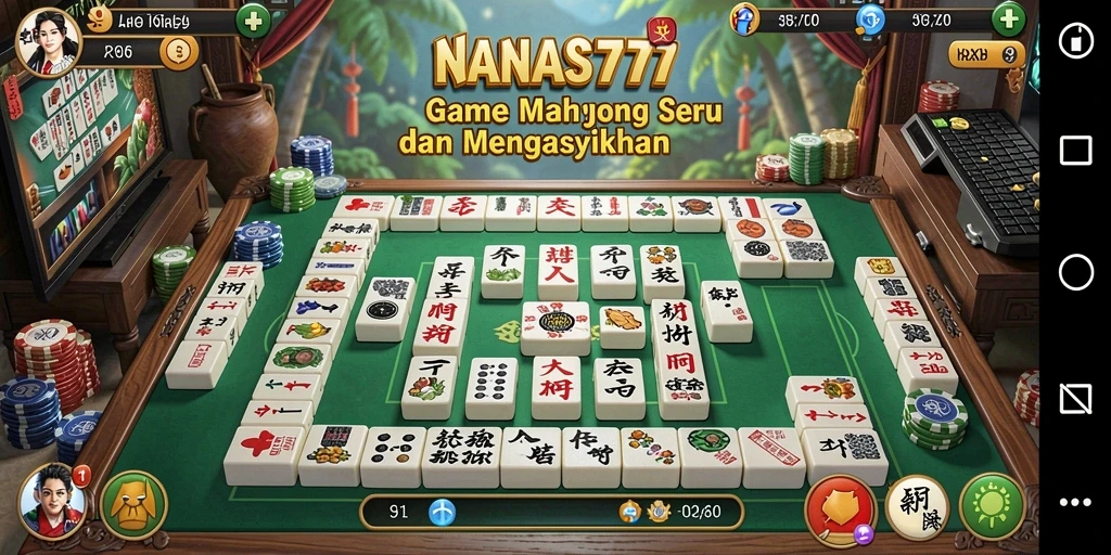 Tampilan gameplay NANAS777 yang menarik dan seru.