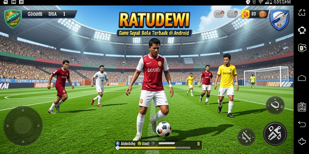Screenshot gameplay RATUDEWI yang menarik saat bertanding.