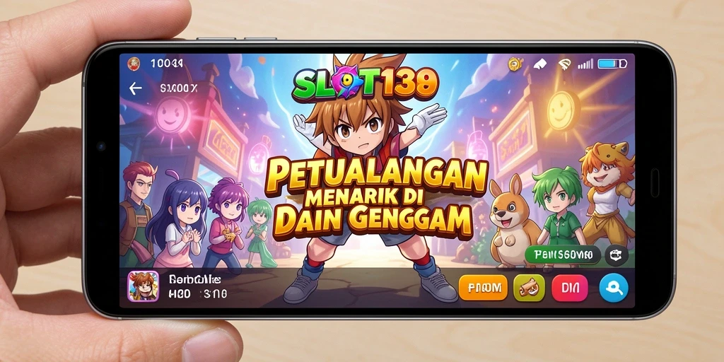 Tampilan menarik dari gameplay SLOT138 dengan karakter Anime beraksi.