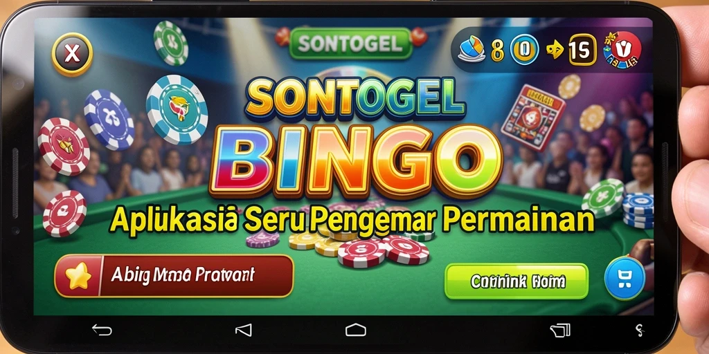 Tampilan gameplay seru dalam permainan Bingo SONTOGEL.