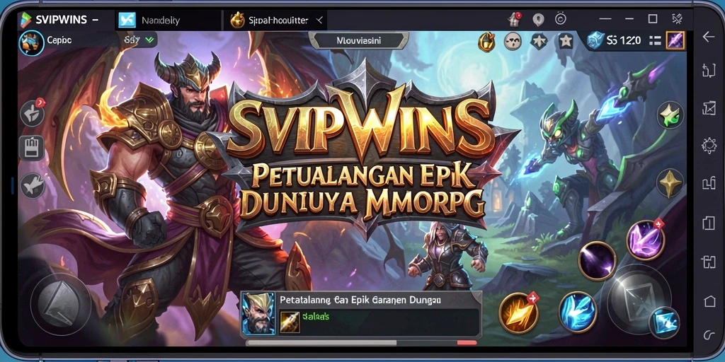 Gameplay menakjubkan di SVIPWINS dengan aksi seru dan petualangan epik.