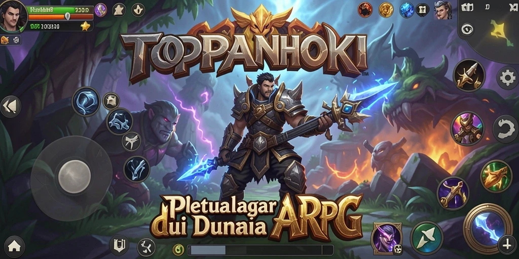 Tampilan menarik dari gameplay <strong>TOPANHOKI</strong> dengan aksi pertempuran yang dinamis.